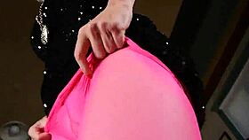 New Pantyhose Drive Her Wild With Excitement Every Time