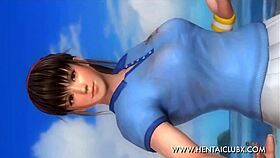 anime hentai d or alive 5 ultimate sexy ecchi hitomi tennis skirt