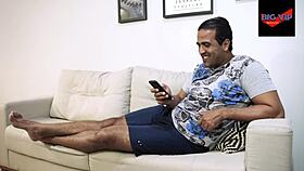 While Wife Is Away, Husband Hires Brunette Pornstars Tony Tigra And Amaya Takayo For Fucking And Oral