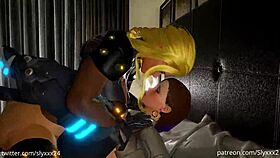 Experience rough sensual halloween sex with shemale futanari!