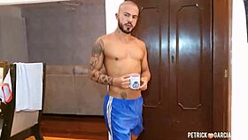 i asked the brazilian neighbor for sugar, but his big cock gave me a creamy anal surprise instead