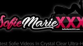 Cougar Sofie Marie Teases Pussy Then Strokes Dick