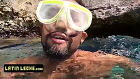 Snorkeling Explodes Into Hardcore Gay Fucking Underwater!