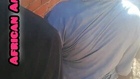 African mature woman in beautiful context