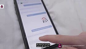 Guy fools my fat girlfriend into giving blowjob instead of me french vlog