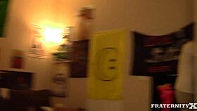 horny frat guys get pranked and group fucked