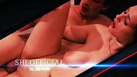 Ellie and Victoria Greene suck teacher’s cock in uniforms