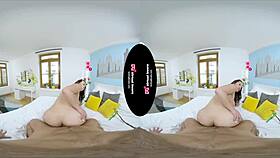 Chubby tranny gives ass in pov bareback sex