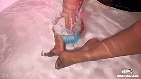 Goddess Teases With Wrinkled Soles! 'Look At These Toes!'