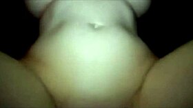 wet bald pussy with big titties getting all horny and ready