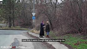 Blonde Aussie Deviante Gets Rough Doggy Sex And Blowjobs In Outdoor Car Scene