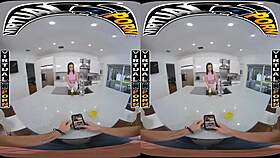 virtual porn: dirty ebony madi laine gets interracial dick down