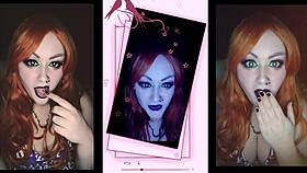 goddess lana tricks you into cei tease with hot instructions