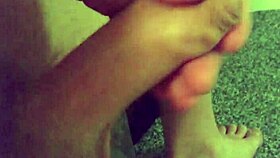 relaxing massage session in the video