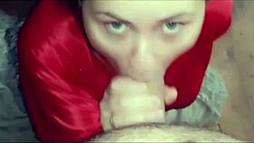 As with all the scenes in this film, this scene portrays a gorgeous woman giving a finely artistic oral sex to her partner