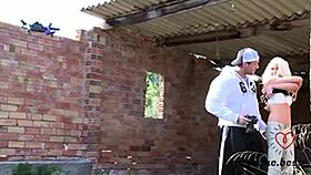 Finish Girl Gets Pawned Outdoor