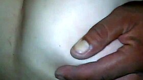 Wow, my girlfriend's white chubby beautiful ass and my Mexican brown dick!