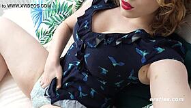 Sarah Gets Naughty with Favorite Toys Solo! 😜