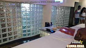 cuckold husband watches thales milleto fuck his young latina wife