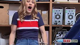 Pervert Uniformed Hunky Dude Smashes Petite Pornstar?