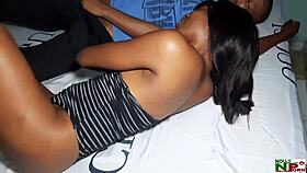 She visited him during the holiday for some amateur fun.