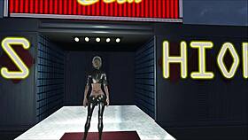 Blonde Teen's Big Boobs in Fallout 4 Fashion