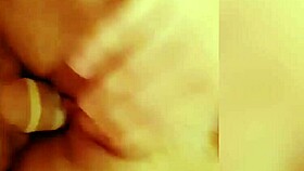 Sexy brunette neighbor in confinement gets wild doggystyle.