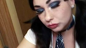 I literally lost my mind when saw my girlfriend cosplay enemyArmor