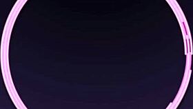 Bimbo makes anal video call with dildo and creampie