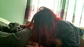 i secretly record the latina teen sucking my big cock without her knowing