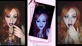 goddess lana tricks you into cei tease with hot instructions