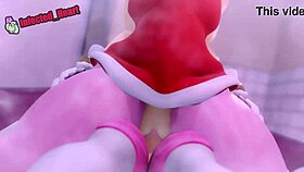 amy fucks futa rouge, ever seen such wild cartoon action before?