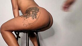 he groans, i love pounding your ass on the bench