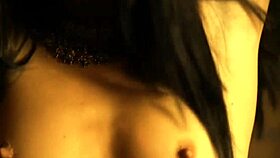 Brunette Babe Undresses And Dances Nude!