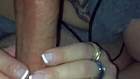 Want To See This Slow-Motion Blowjob And Cumshot On Her Fat Tits?