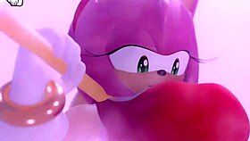 amy fucks futa rouge, ever seen such wild cartoon action before?