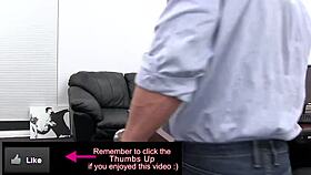 i'm this young anal teen who swallers the agent's cum in the backroom castin.