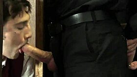 Gay priest pounds teen twink's ass bareback!