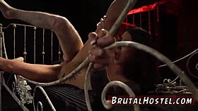 Hey, Aidra Fox gets punished for smoking in the garage, bound and dominated by her stepdad's buddy 😈