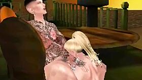 i can't believe the wild blowjob and cowgirl ride in this 3d game