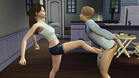 oh wow, naughty classmate sucking teacher so eagerly!