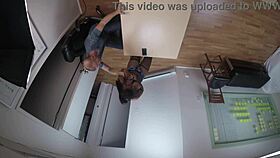 missy maverick performs cam fetish actions on webcam