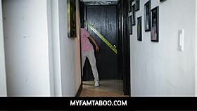 Stepmom Kourtney Kai Craves Good Dick, Fucking Her Stepson in Horny Session