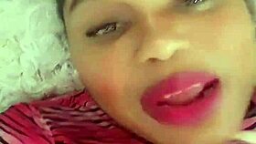 Blackvelvet shows off her stunning ebony curves in solo action