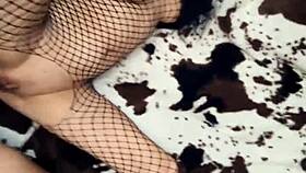 Stockings, heels, ass, and anal homemade fun!