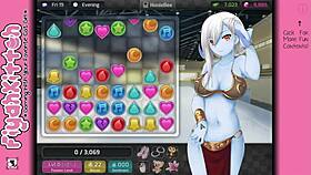 Ms. High and Mighty in HuniePop walkthrough part 20.
