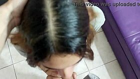 i’m filming my barely 18 schoolgirl stepsister in a homemade porn with a colombian dick