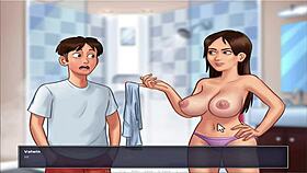 i'm watching eve flashing in summer time saga part 3