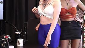 Melissa Leal Shows Silicone Results in Sheer Red