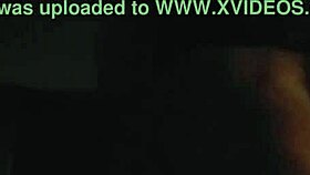 The Persian beauty rides her Arab lover in a cowgirl session, focusing on her ass.